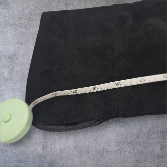 Stylish Black Over the Knee Boots - Picture 6 of 14